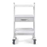 Dental Medical Mobile 3-layer Trolley Metal Built-in Socket Cart - pairaydental.com