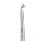 LED Fiber Optic 45° High Speed Handpiece Titanium Mini Head Four Water Spray Push Button & 4/6 Holes Quick Coupler- pairaydental.com