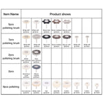 Dental Lab Polishing Kit HP Shank for Composite Ceramic 51pcs/Box - pairaydental.com
