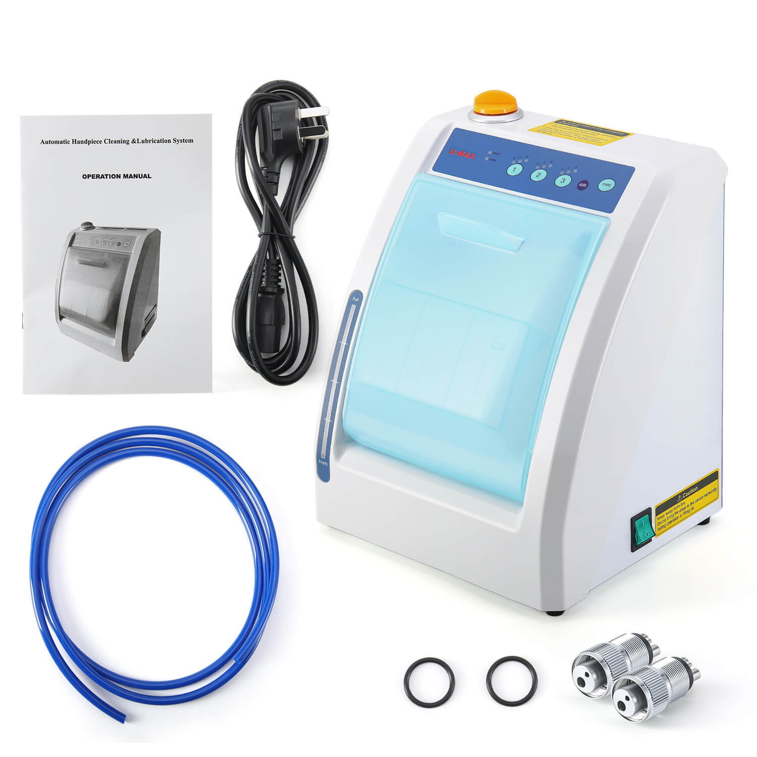 Dental Automatic Handpiece Maintenance Lubrication System Cleaner Oiling Machine Blue - pairaydental.com