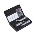 1:1 Low Speed Contra Angle & Straight Handpiece & 4 Holes Internal Water Spray Air Motor Set