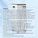 Mobile Dental Vacuum Suction Systems Unit High Suction Pump - pairaydental.com