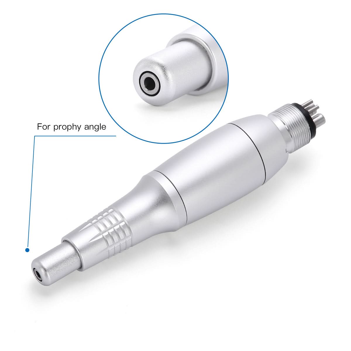 4:1 Nose Cone Hygiene Prophy Handpiece Air Motor 4 Holes 360° Swivel - pairaydental.com