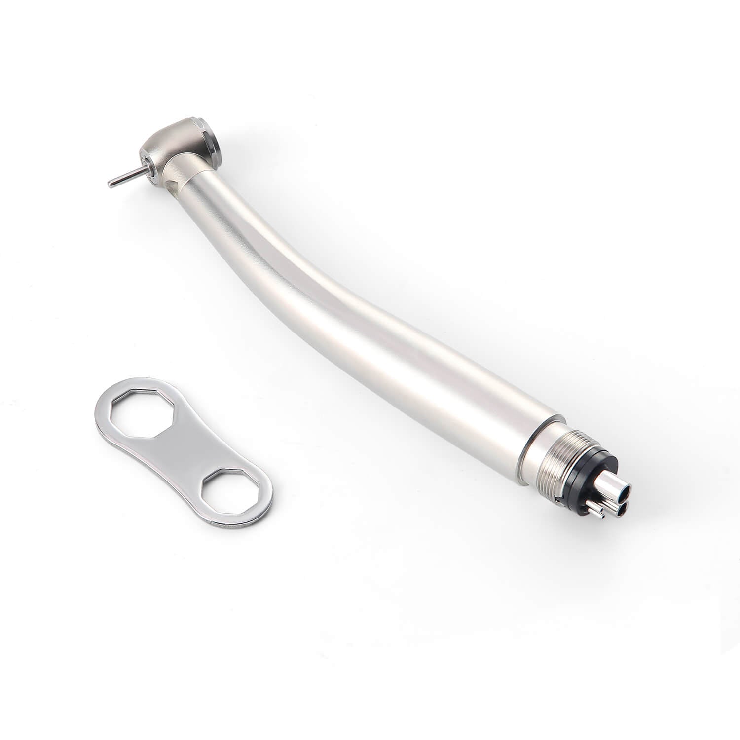 Dental High Speed Handpiece LED Push Button Ceramic Bearing 4 Hole Air Turbine - pairaydental.com