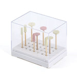 Dental Zirconia Grinding and Polishing Kit HP 2.35mm Ceramic/ Rubber Diamond 9pcs/Kit - pairaydental.com