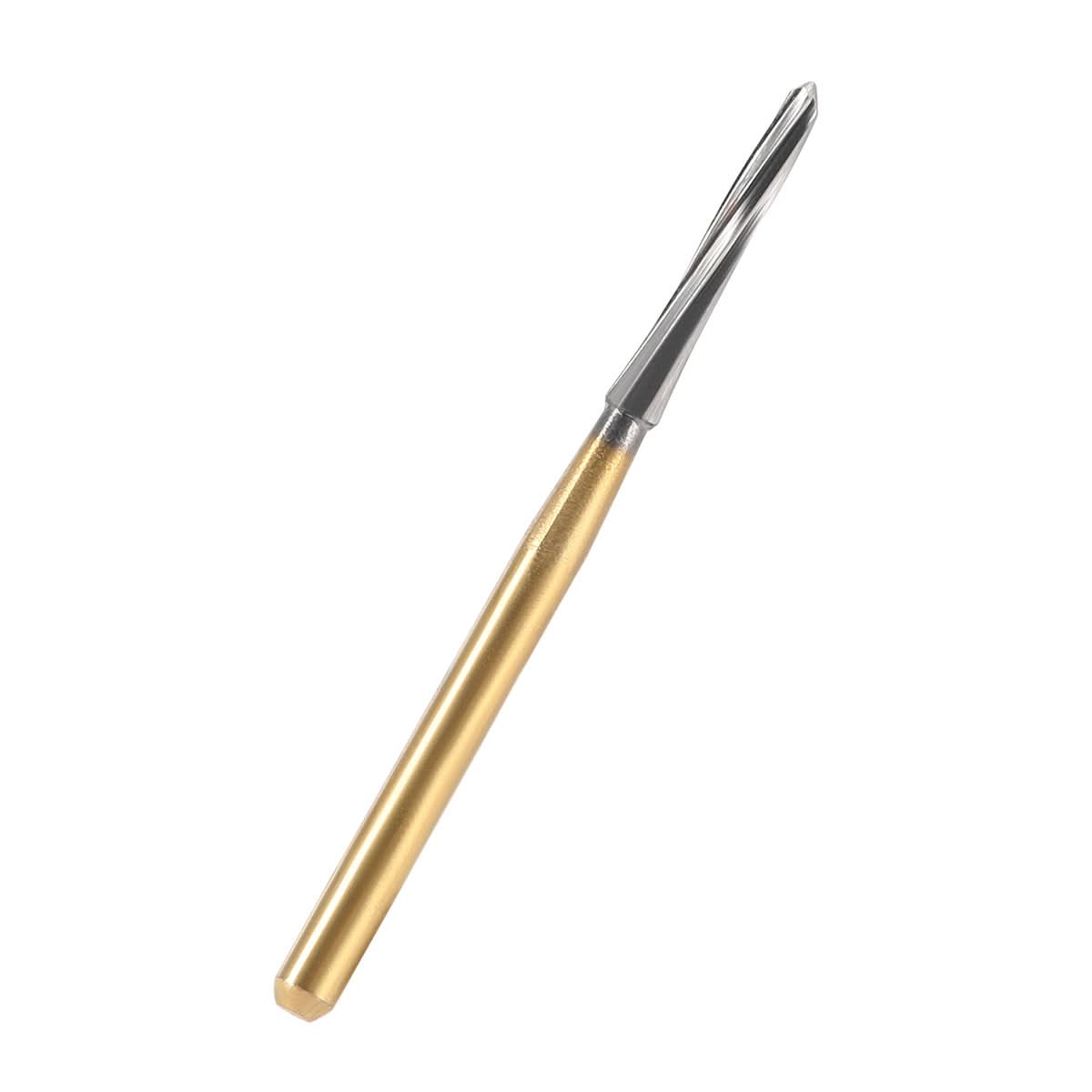 Dental Endo Carbide Burs FG Titanium Coated 28mm 5pcs/Box - pairaydental.com