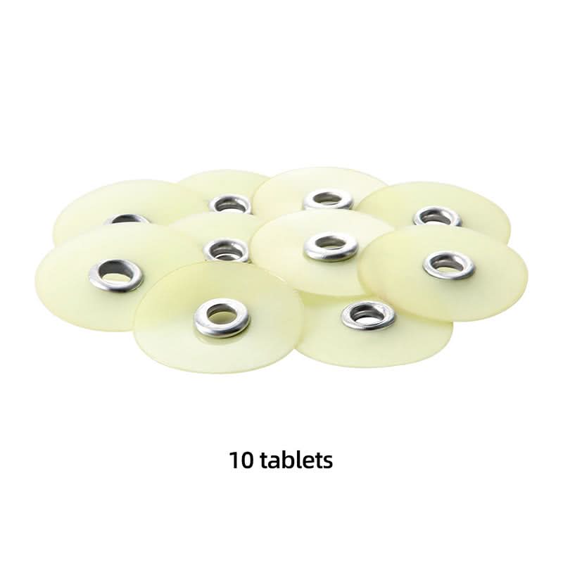 Dental Composite Ceramic Polishing Finishing Discs 14mm with Mandrel 40Pcs/Pack - pairaydental.com