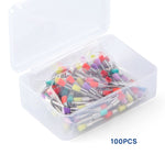 Dental Prophy Polishing Brush Colorful Nylon 100pcs/Box - pairaydental.com
