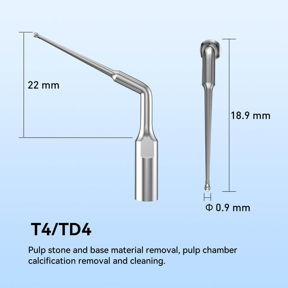 Woodpecker Dr Talal's Endo Kit Endodontic Ultrasonic Scaler Tips Kit TD1-TD6 6Pcs/Kit - pairaydental.com