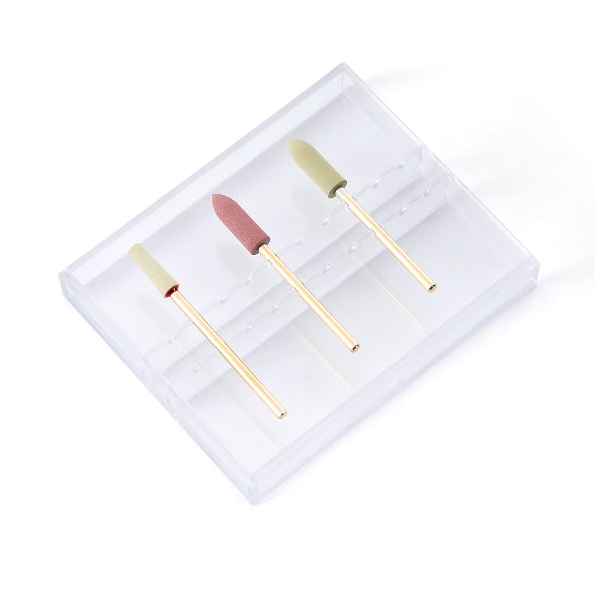 Dental Zirconia Grinding and Polishing Kit HP 2.35mm Ceramic/ Rubber Diamond 3pcs/Kit - pairaydental.com