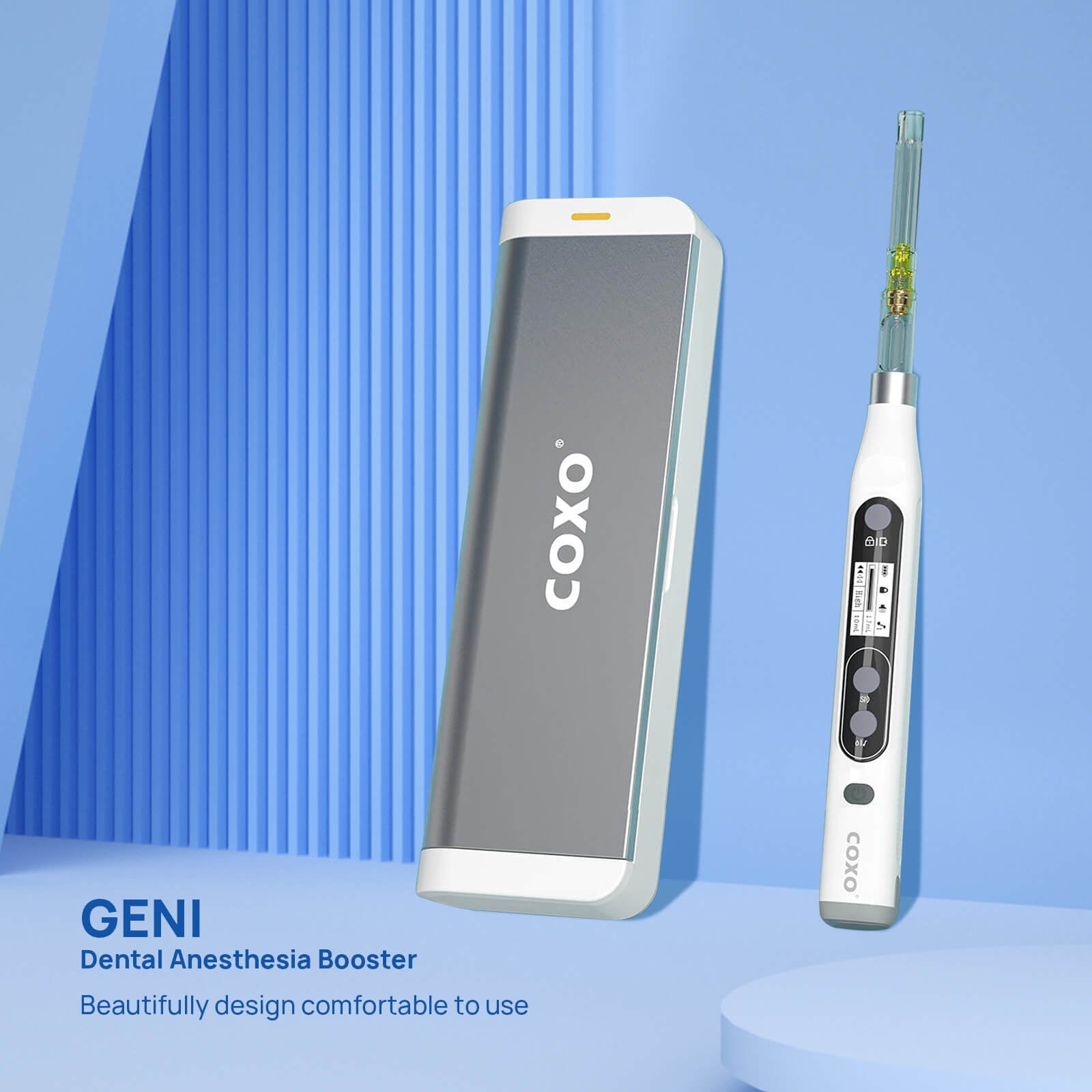 COXO Dental Anesthesia Booster Wireless Charge Intelligent Injection - pairaydental.com