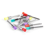 Dental Prophy Polishing Brush Colorful Nylon 100pcs/Box - pairaydental.com