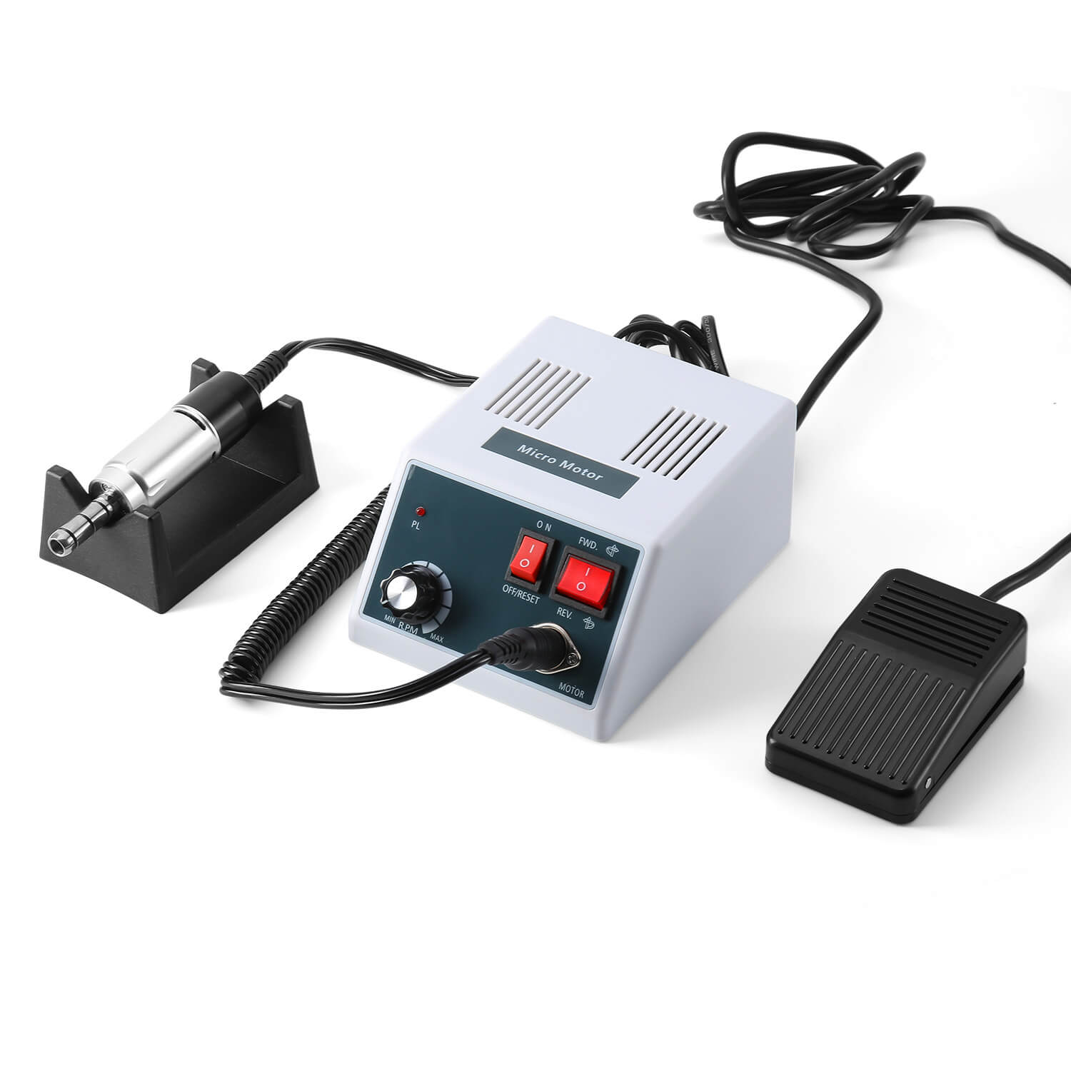Dental Electric Micromotor Polishing Grinding Machine 35000 RPM With 18 Handle E-type - pairaydental.com