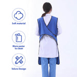 Dental X-Ray Radiation Protective Apron 0.35mmpb 39.37 × 23.62 inches for Adult - pairaydental.com