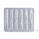 Dental Minimal Invasive Endodontic Carbide Burs Long Neck RA Round 31mm/34mm 6pcs/Pack - pairaydental.com