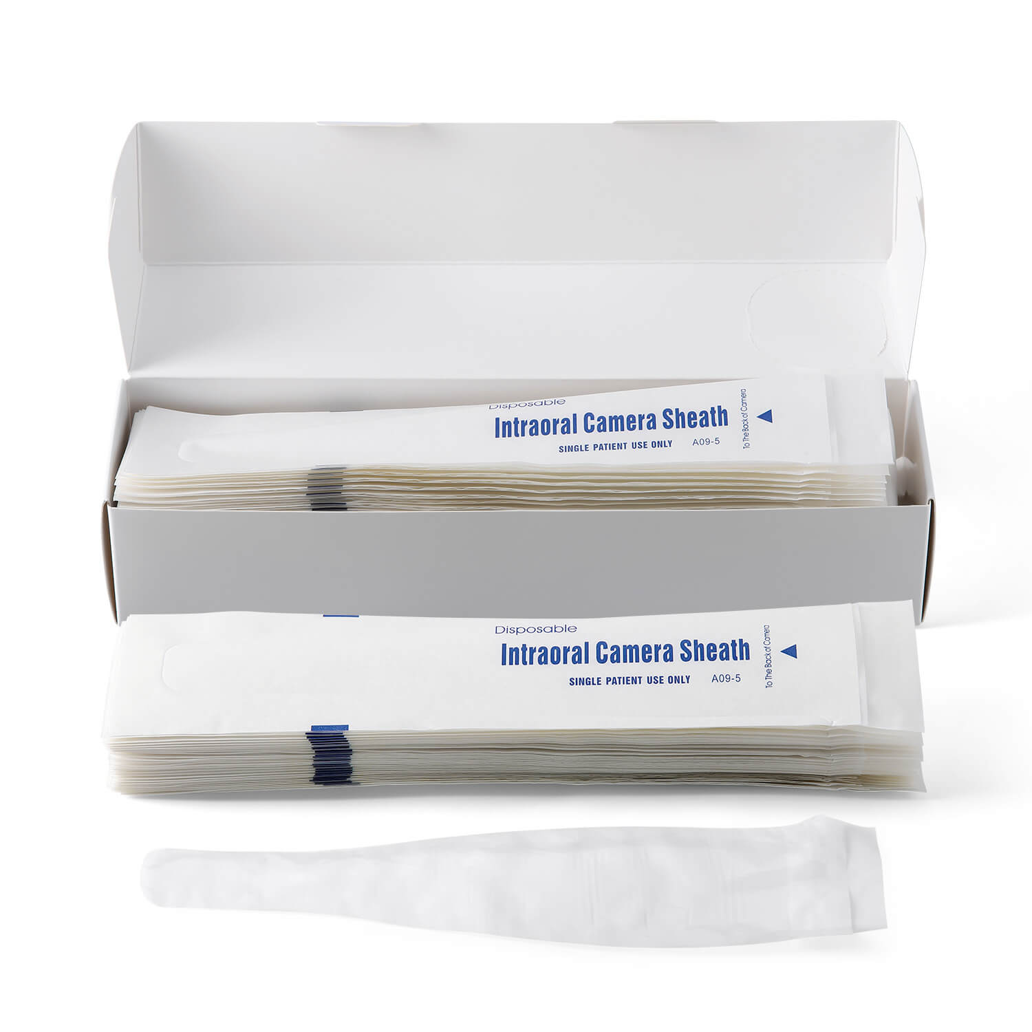 Dental Intraoral Camera Disposable Protection Film Sheath Sleeve 100pcs/Box - pairaydental.com