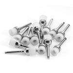 Dental Prophy Polishing Brush White Nylon 100pcs/Box - pairaydental.com