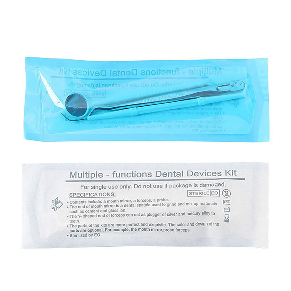 Dental Disposable Instruments Mirror Plier Explorer Kit 3pcs/Set - pairaydental.com