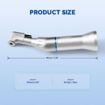 COXO 1:1 Dental Low Speed Handpiece External Contra Angle #C-1F - pairaydental.com
