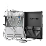 Portable Dental Unit System with Air Compressor Strong Suction 4 Holes - pairaydental.com