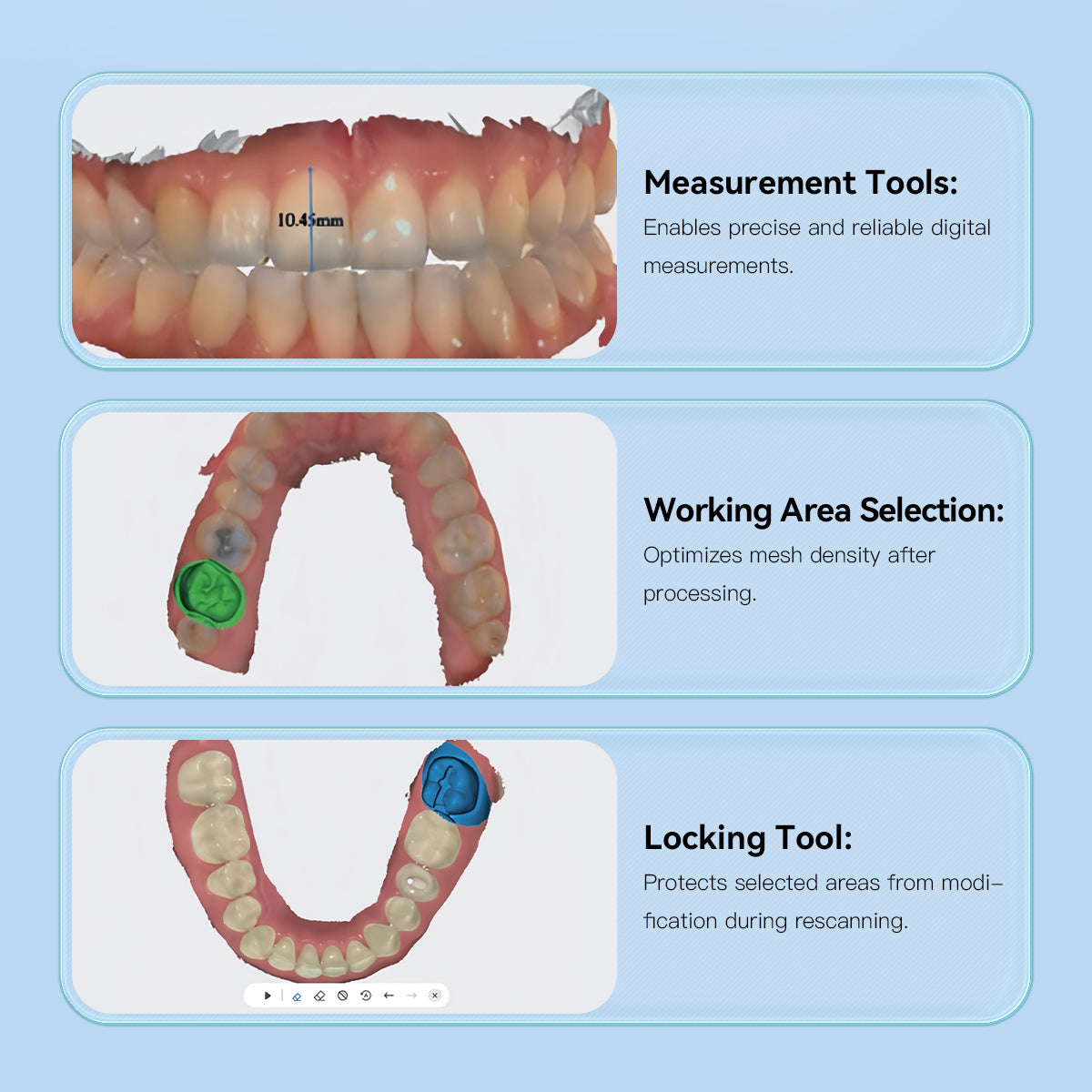 Dental Digital Impression Intraoral 3D Scanner Scanning Real Color CAD/CAM Software System - pairaydental.com