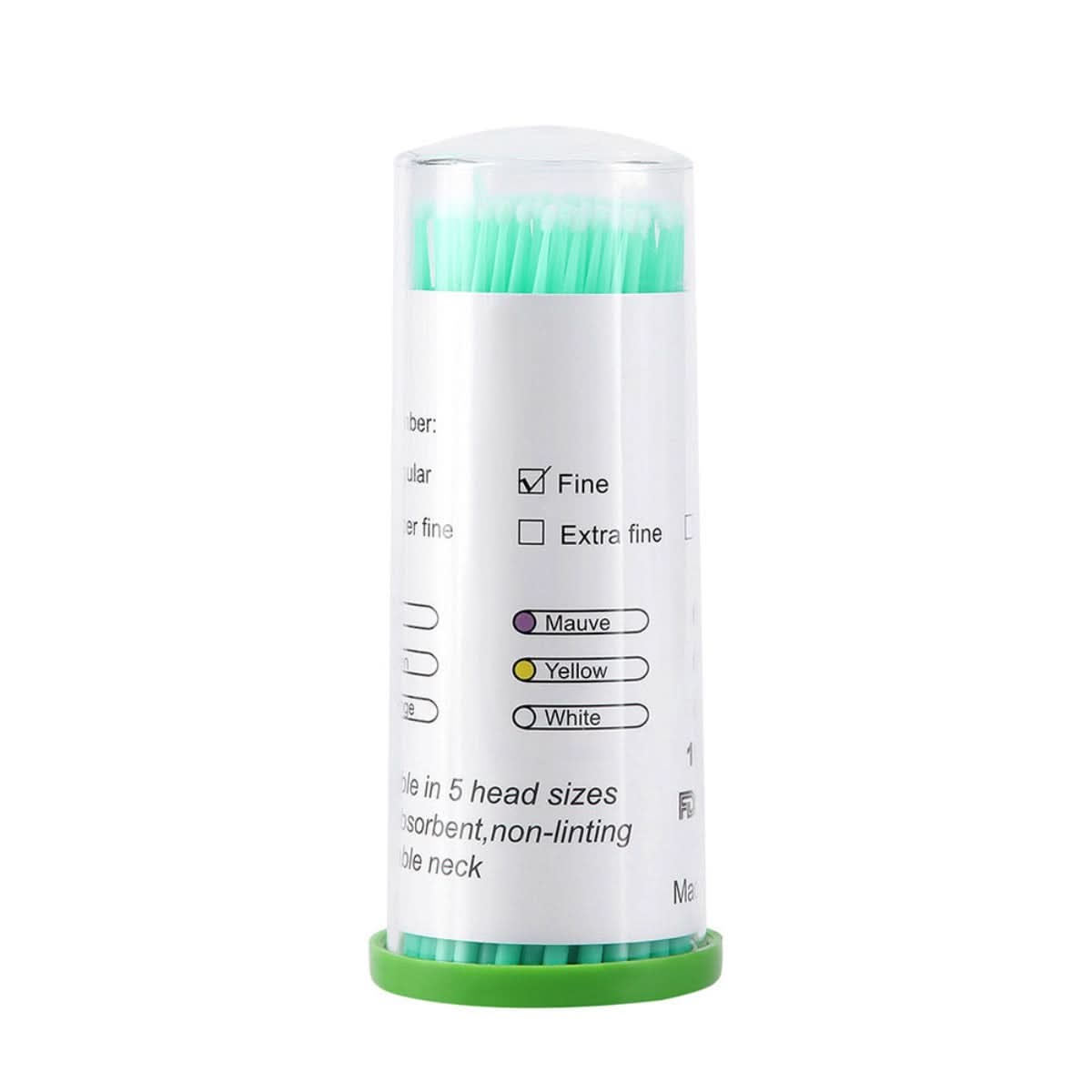 Disposable Micro Applicator Brush Microbrush 1.2/1.5/2.0/2.5mm 400Pcs/Box - pairaydental.com