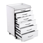 Dental Mobile Cabinet Cart NW-P4 Rolling Storage Trolley Five Drawers - pairaydental.com 