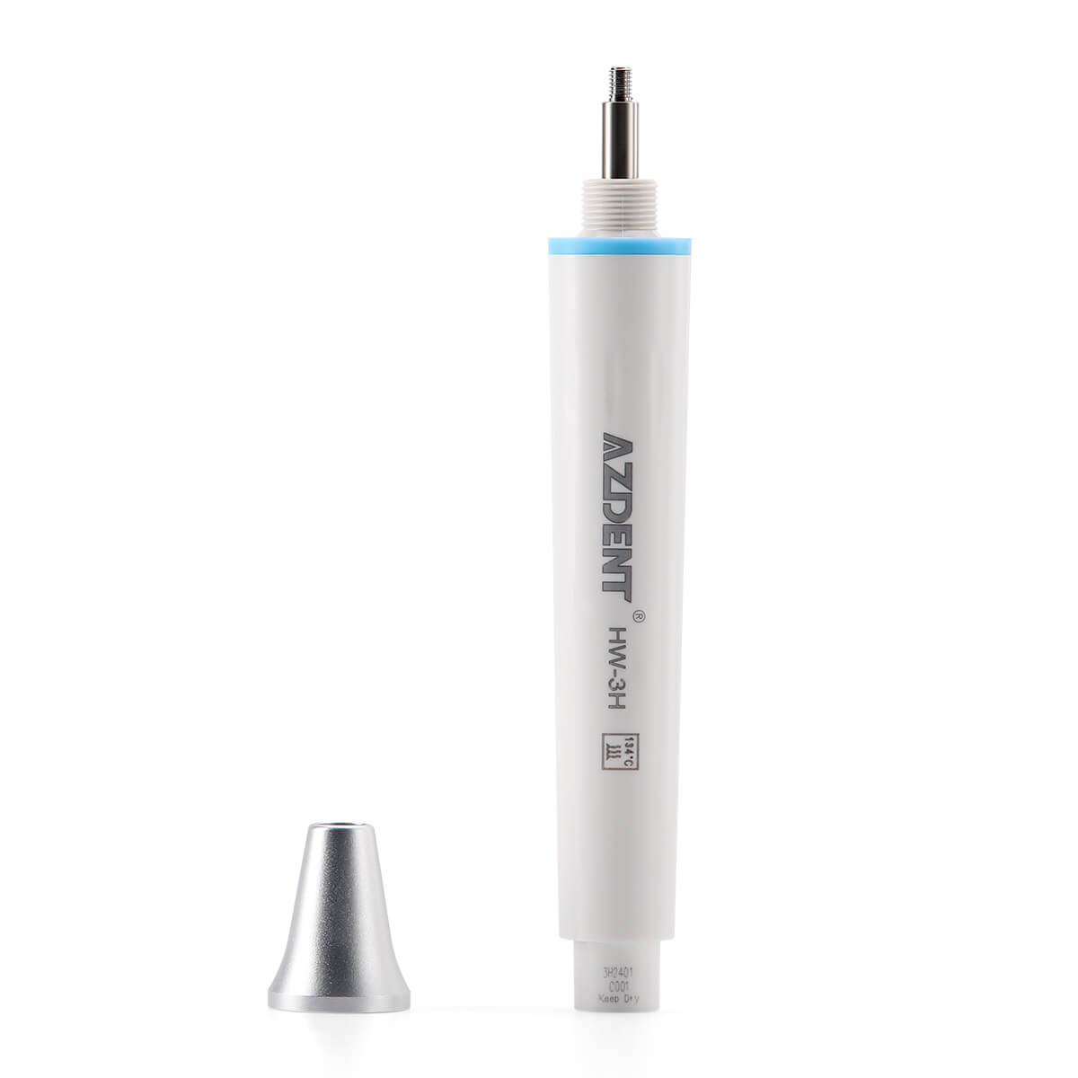 Dental Ultrasonic Scaler Piezo Handpiece HW-3H Medical Grade Aluminum Alloy Cover - pairaydental.com
