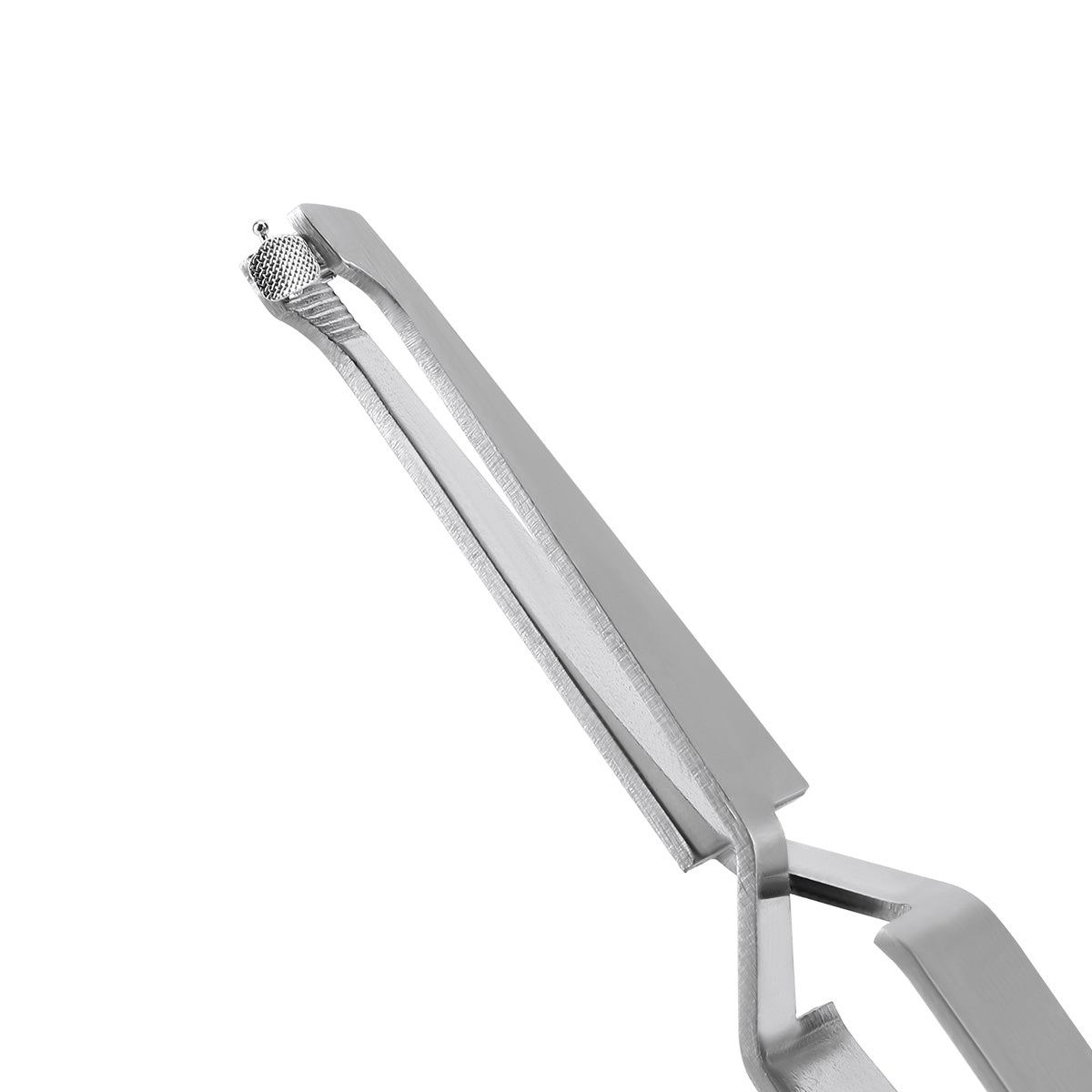 14cm Bracket Holder Tweezers Orthodontic Reverse Action Serrated Instruments - pairaydental.com