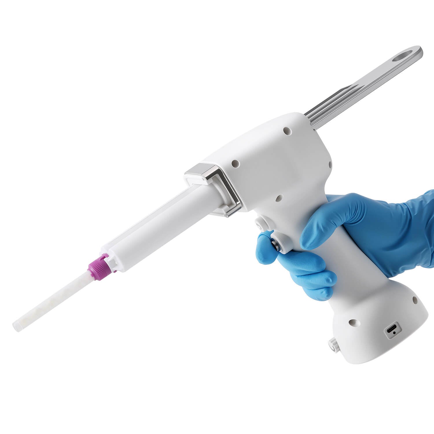 Portable Electric Dental Impression Gun for 50ml Universal Mixing 1:1 & 2:1 Cartridge Dispenser - pairaydental.com