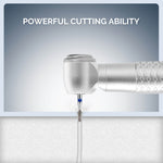 COXO CX207-G High Speed Air Turbine Handpiece Fiber Optic & 6 Holes LED Quick Coupler - pairaydental.com