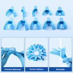 Dental Impression Trays Perforated & Autoclavable Plastic 12 Pcs/Bag 10 Sizes Available - pairaydental.com