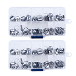 Orthodontic 1st Molar Series Bands with Buccal Tube Conv Roth 0.022 Single U/1 L/1 36#-40+# 80pcs/Box