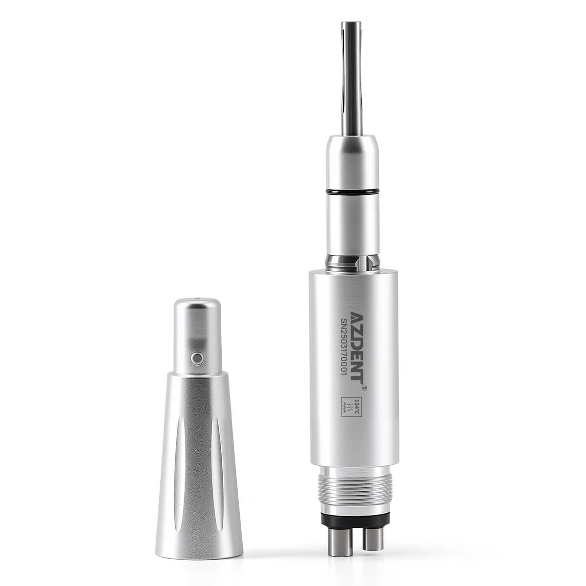 Dental Hygiene Prophy Handpiece Air Motor 4 Holes with 3pcs 4:1 Nose Cones - pairaydental.com
