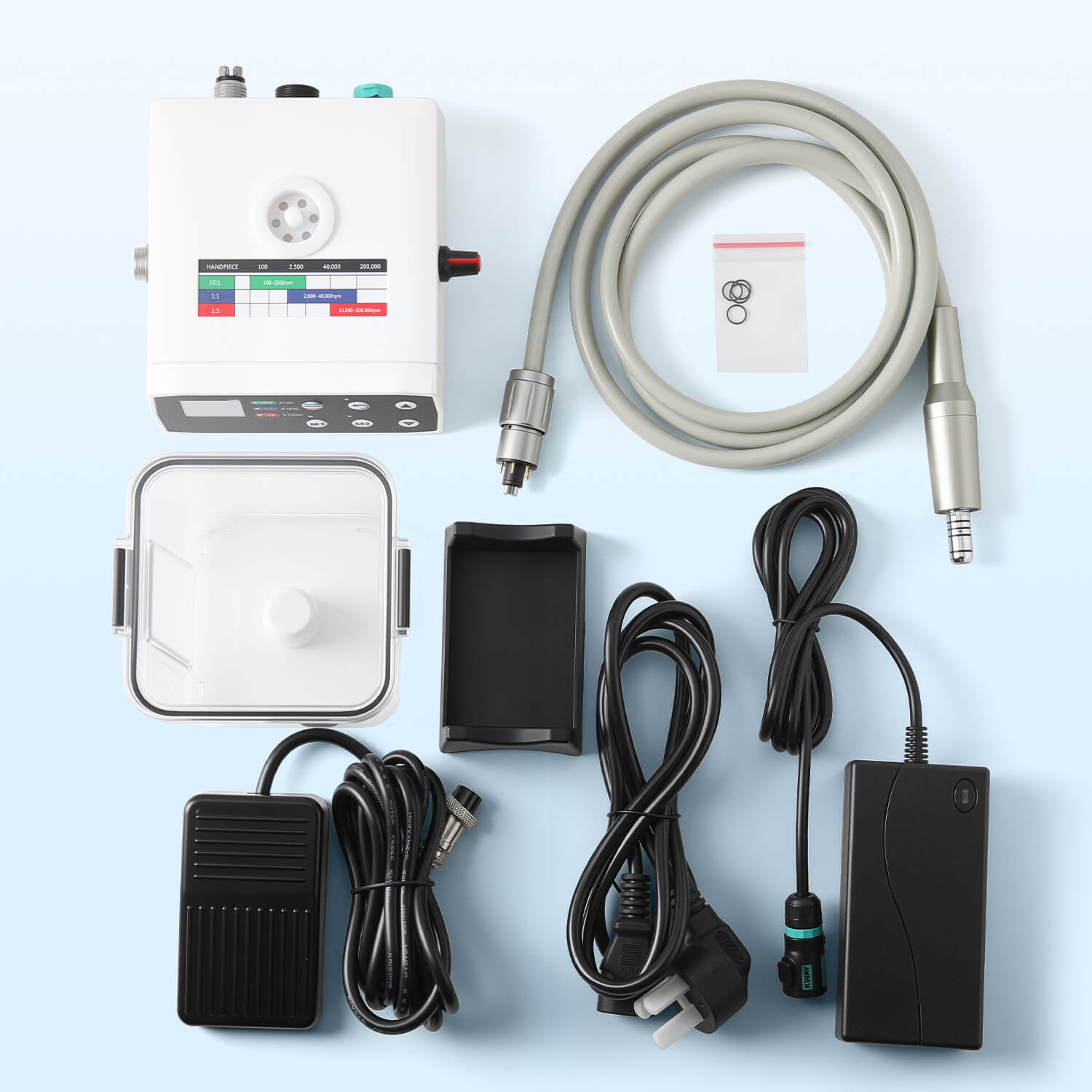 Dental LED Brushless Electric Motor System with Water Tank - pairaydental.com