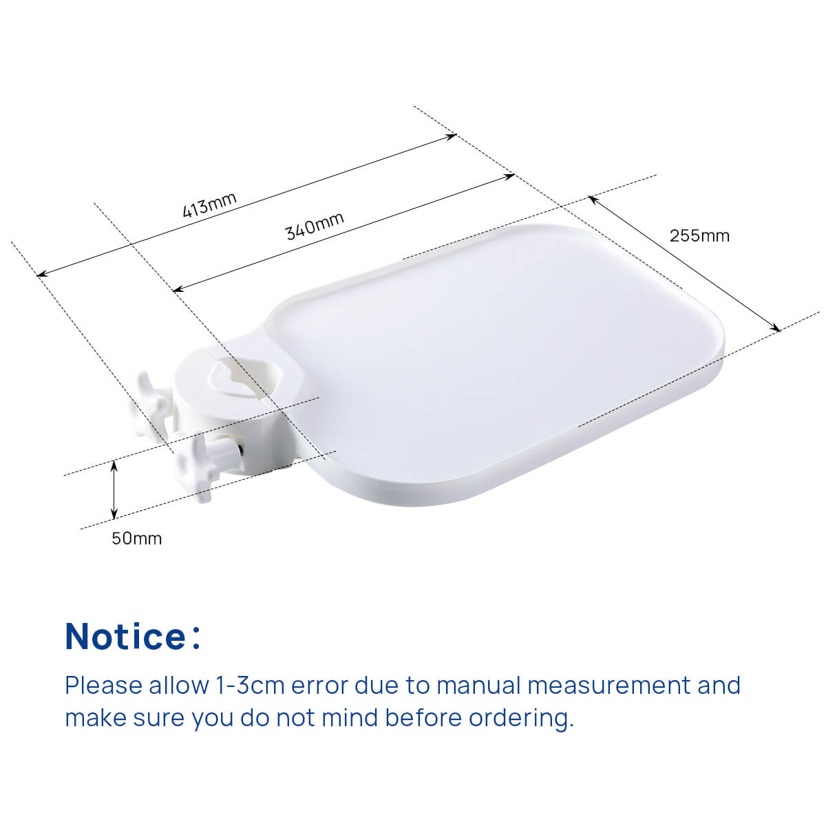 Dental Plastic Post Mounted Tray For Table Chair - pairaydental.com