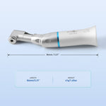 Dental Low Speed Handpiece Kit Latch Contra Angle Air Motor 4 Holes - pairaydental.com
