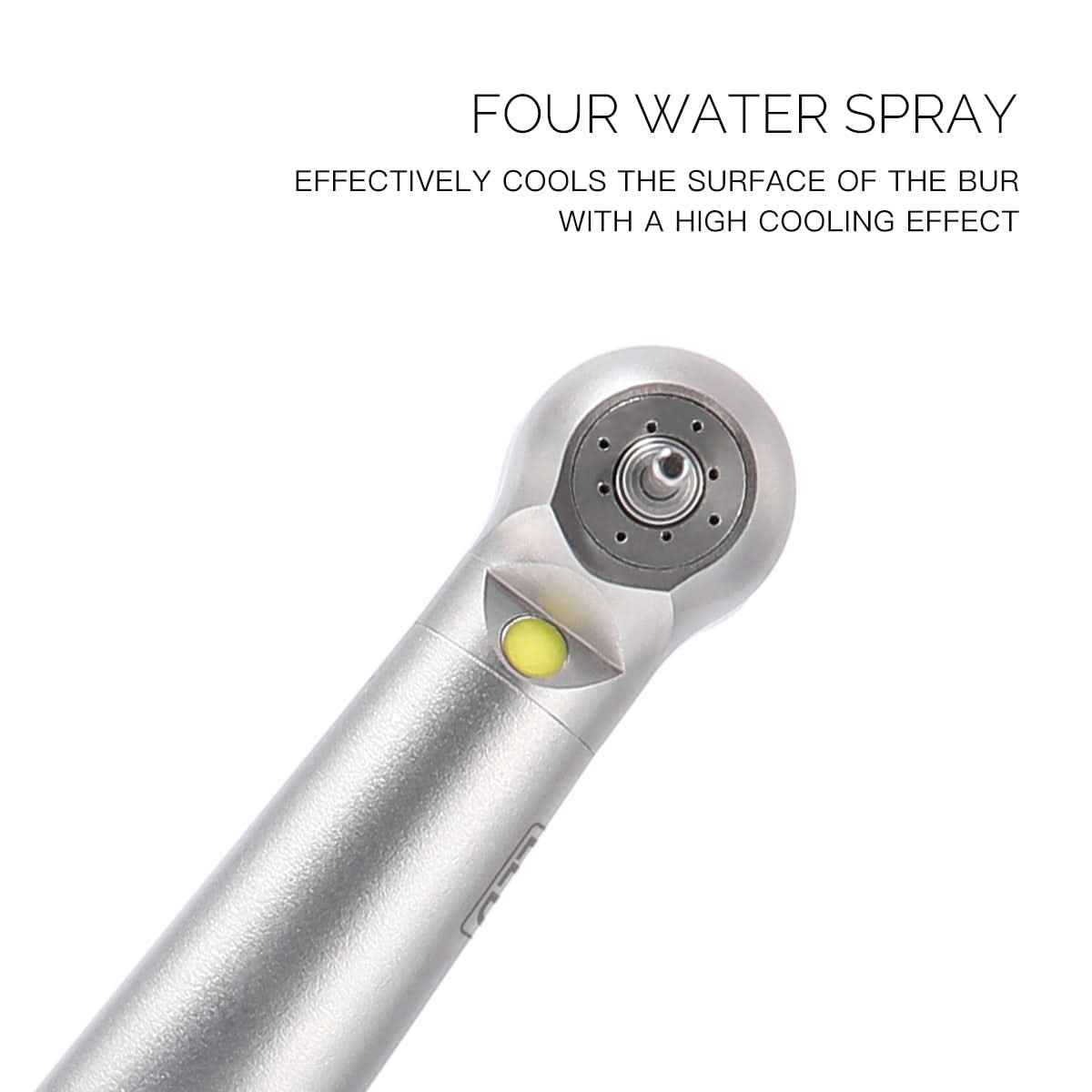 LED High Speed Handpiece Quick Coupler 4 Hole Four Water Spray - pairaydental.com