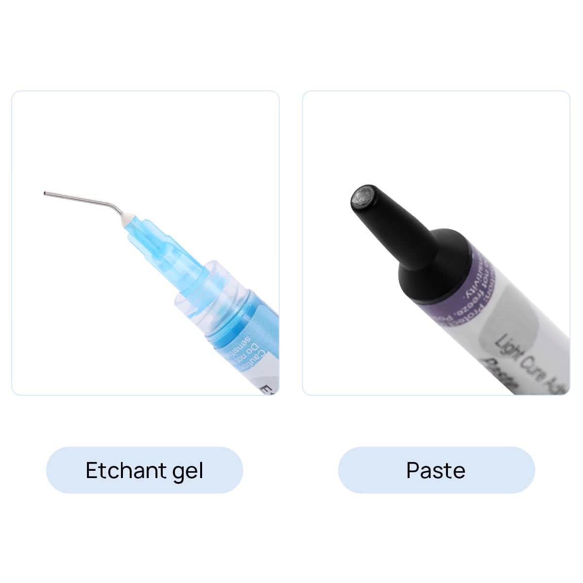 Light Cure Orthodontic Adhesive Kit Bonding Bracket Syringes 3pcs 10.5g - pairaydental.com