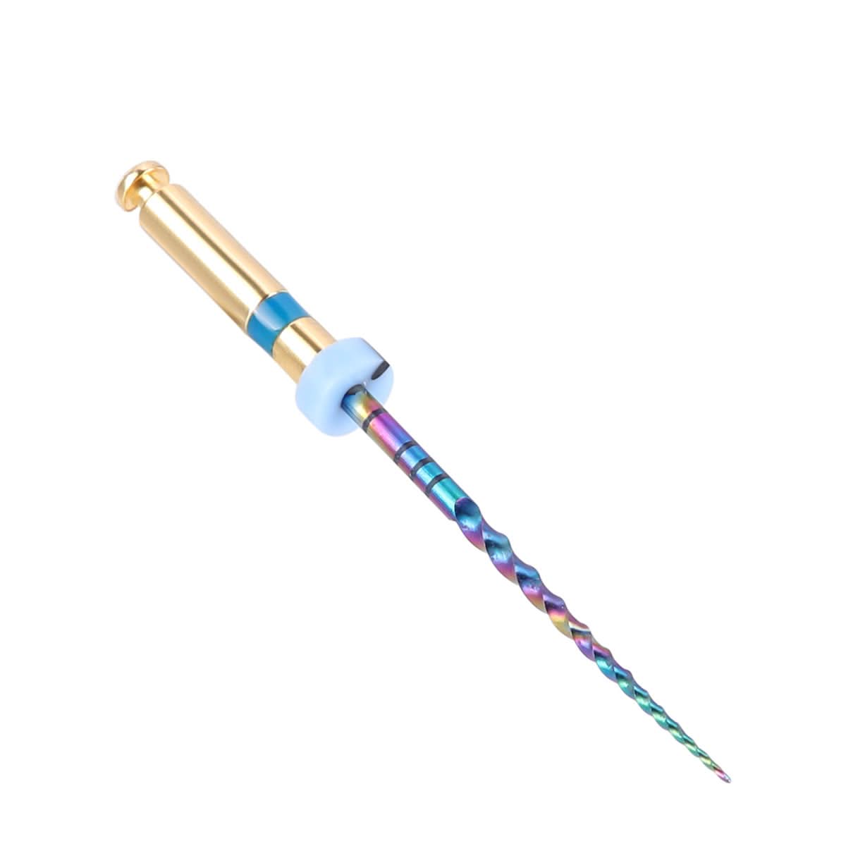 Dental Rotary Engine Super Files Rainbow NiTi Files Thermal Activation 25mm 6pcs/Pack - pairaydental.com