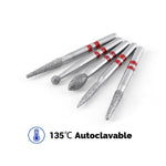Dental Diamond Zirconia Cutting Burs Kit FG 1.6mm 10pcs/Kit - pairaydental.com