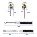 Dental Implant Colorful Electronic Torque Universal Tools Kit 16pcs Drivers With Wrench 10-50Ncm - pairaydental.com