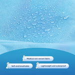 Disposable Isolation Gowns with Knitt Cuffs for Medical Dental Hospital Blue 10pcs/Pack - pairaydental.com