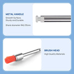Dental Prophy Polishing Brush Colorful Nylon 100pcs/Box - pairaydental.com