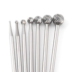 Dental Surgical HP Round Carbide Burs 70mm Head Sizes #1-7 for Oral Surgery & Bone Trimming 1Pc/Box - pairaydental.com