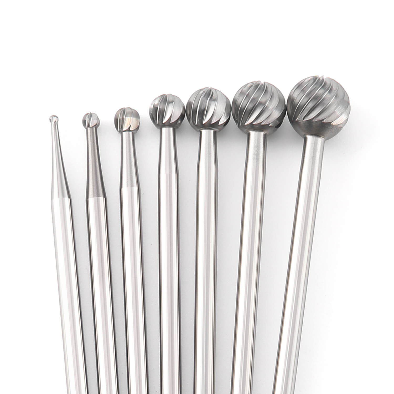 Dental Surgical HP Round Carbide Burs 70mm Head Sizes #1-7 for Oral Surgery & Bone Trimming 1Pc/Box - pairaydental.com