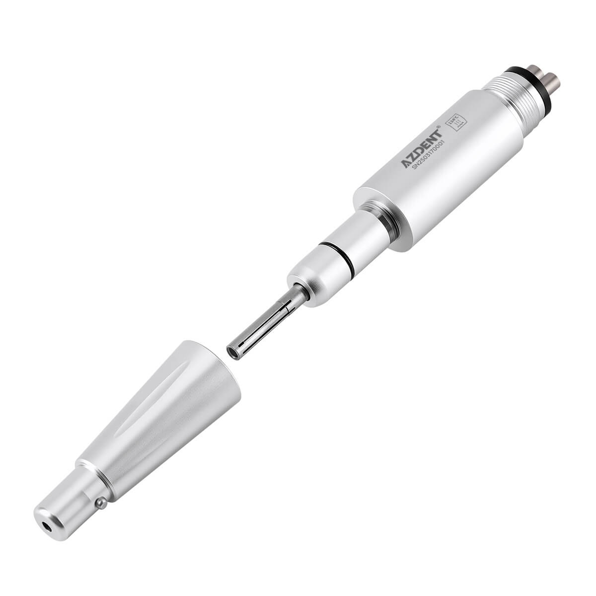 Dental Hygiene Prophy Handpiece Air Motor 4 Holes with 3pcs 4:1 Nose Cones - pairaydental.com
