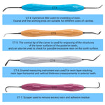 Dental Resin Filler Aesthetic Restoration Knife Instrument 7 Models - pairaydental.com