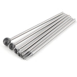 Dental Surgical HP Round Carbide Burs 70mm Head Sizes #1-7 for Oral Surgery & Bone Trimming 1Pc/Box - pairaydental.com