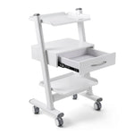 Dental Medical Mobile 3-layer Trolley Metal Built-in Socket Cart - pairaydental.com